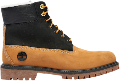 Timberland 6 Inch Premium Boot Shearling Wheat Black (GS) TB0A2MZY-231