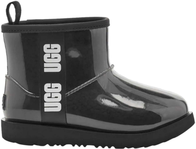 UGG Classic Clear Mini II Boot Black (Kids) 1112386K-BLK