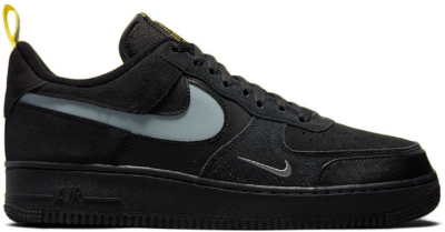Nike Air Force 1 Low Cut Out Swoosh Black DO6709-001