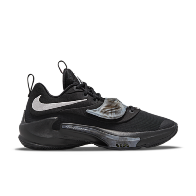 Nike Zoom Freak 3 Black/Metallic Silver-Wolf Grey grey DA0694-002
