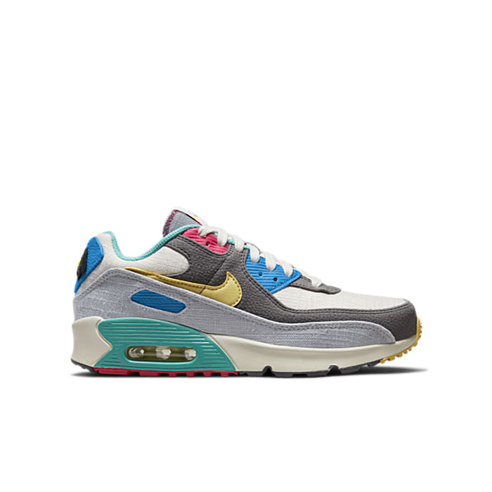 air max 90 grijs oranje