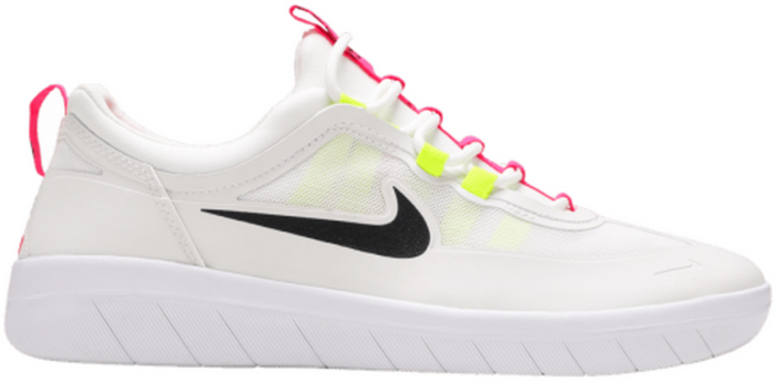 Nike Nyjah Free 2 SB White Volt BV2078-102