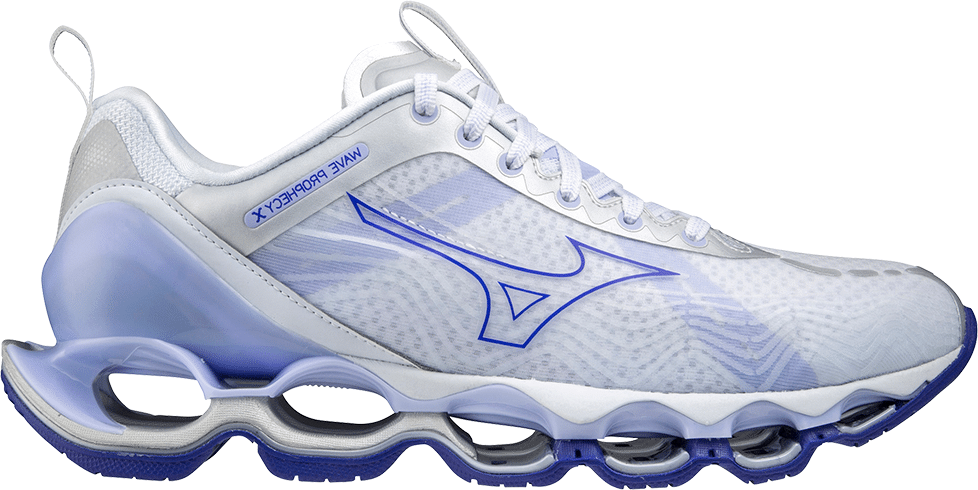 Mizuno Prophecy X Women wit/paars 108635_1 | Sneakerbaron NL