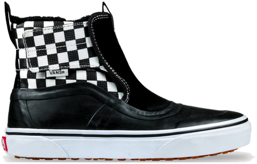 Vans Slip-On Hi Terrain Check Black White GS VN0A5DXH2KM1