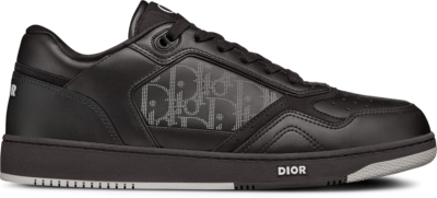 Dior B27 Low Black Dior Oblique Galaxy Leather Grey 3SN272ZPR_H969