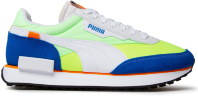 Puma Future Rider Play On White Fizzy Lime Royal 371149-75
