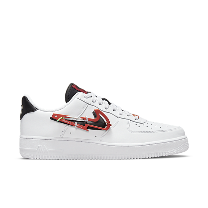 Nike Air Force 1 Low Carabiner Swoosh Red DH7579-100 | Wit