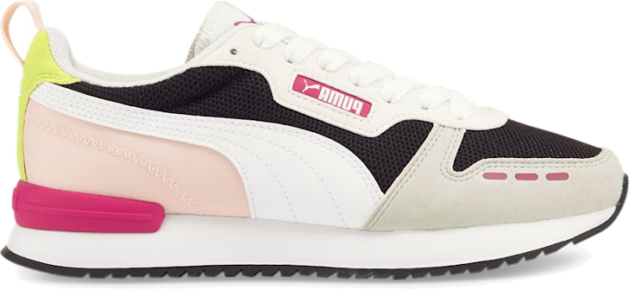 Women’s PUMA R78 Runner s, Black/White/Chalk Pink Black,White,Chalk Pink 373117_55