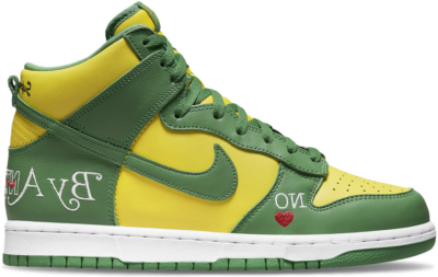 Nike SB Dunk High Supreme By Any Means Brazil DN3741-700