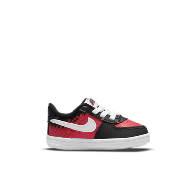 Nike Air Force 1 Crib Tot Tots Red DQ0641-600