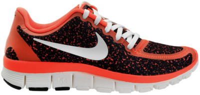 Nike Free 5.0 V4 Total Crimson Black (W) 511281-800