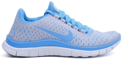 Nike Free Run 3.0 V4 Wolf Grey University Blue (W) 511495-040
