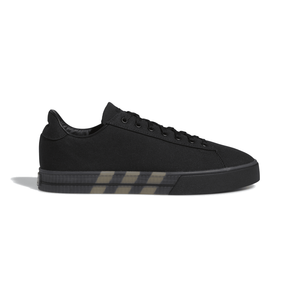 adidas Daily 3.0 CLN Lifestyle Skateboarding Translucent Sidewall Clean Canvas Upper Core Black 