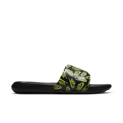 Nike Victori One Slipper met print voor heren – Zwart CN9678-010