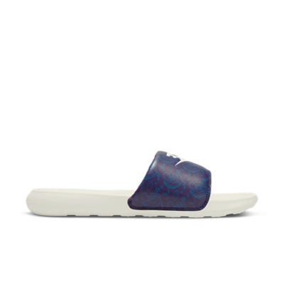 Nike Victori One Slipper met print voor heren – Blauw CN9678-403