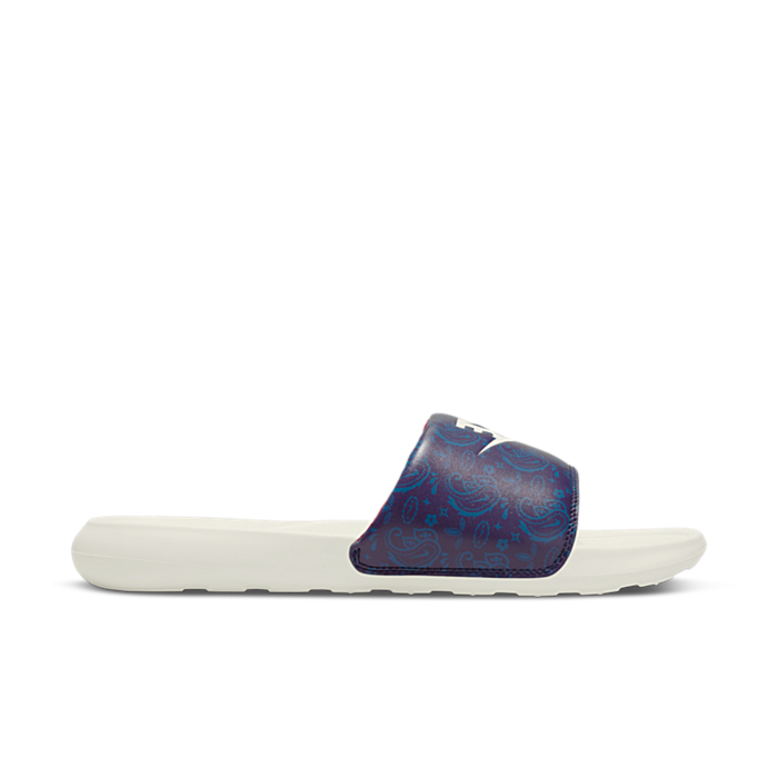 Nike Victori One Slipper met print voor heren – Blauw CN9678-403