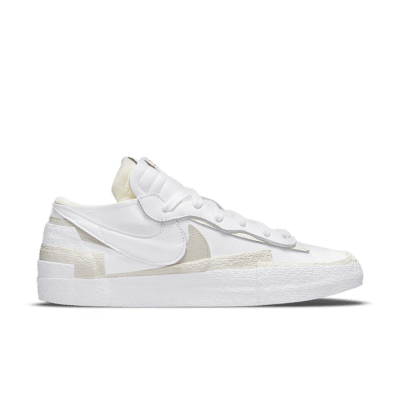 Nike Blazer Low x sacai ‘White Patent Leather’ White Patent Leather DM6443-100