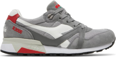 Diadora N9000 Made in Italy Storm Grey Red 501-177690-75069