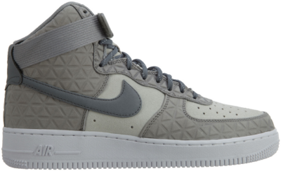 Nike Air Force 1 Hi Prm Suede Matte Silver Cool Grey (W) 845065-001