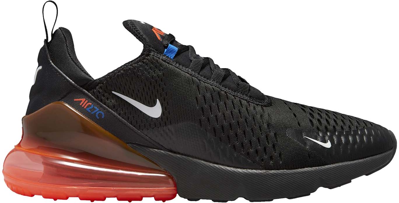 Nike Air Max 270 Black Bright Crimson Racer Blue DO6678-001 | Zwart