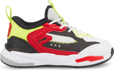 PUMA Rs-Fast Limiter AC Babies’ s, White/High Risk Red/Black 384771_02