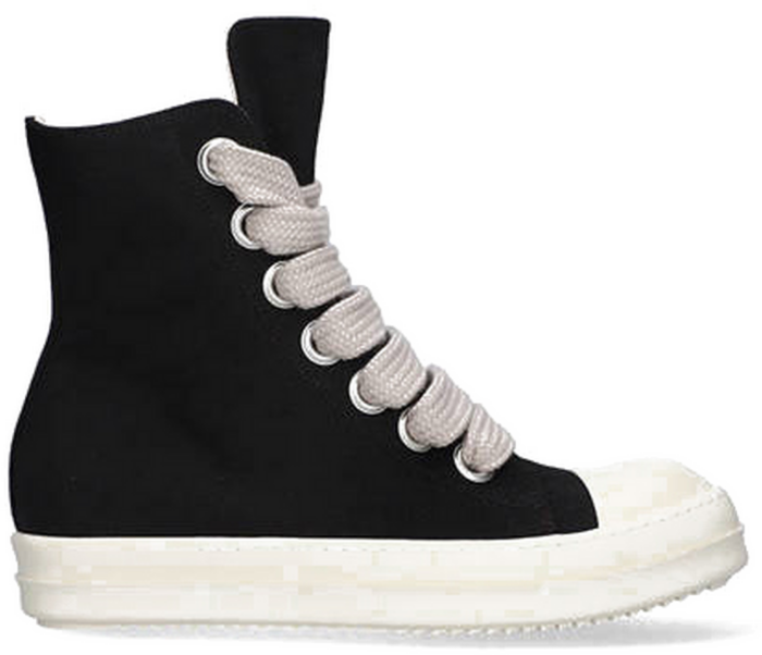 Rick Owens DRKSHDW Jumbo Lace High Black DU01B7800 DMW1 911