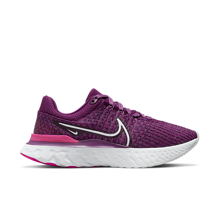 Nike React Infinity Run Flyknit 3 Light Bordeaux (Women’s) DD3024-500