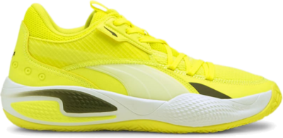 Men’s PUMA Court Rider I Basketball Shoe Sneakers, Yellow Glow/White 195634_06