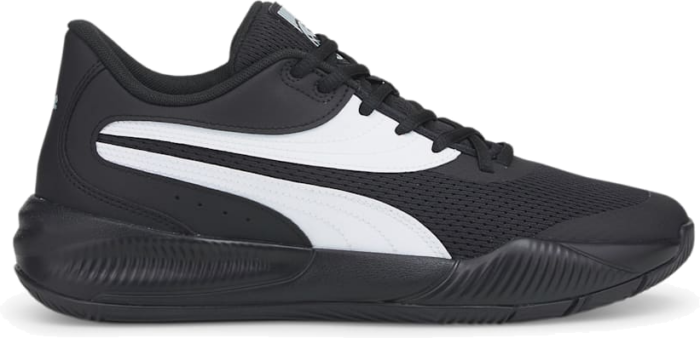 Men’s PUMA Triple Basketball Shoe Sneakers, Black/White 376640_04