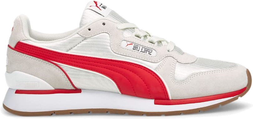 Women's PUMA Space Lab s, Vaporous Grey/High Risk Red/White Vaporous ...