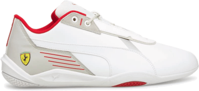 Women’s PUMA Scuderia Ferrari R-Cat Machina Motorsport Shoe Sneakers, White/Grey Violet White,Gray Violet 306865_05