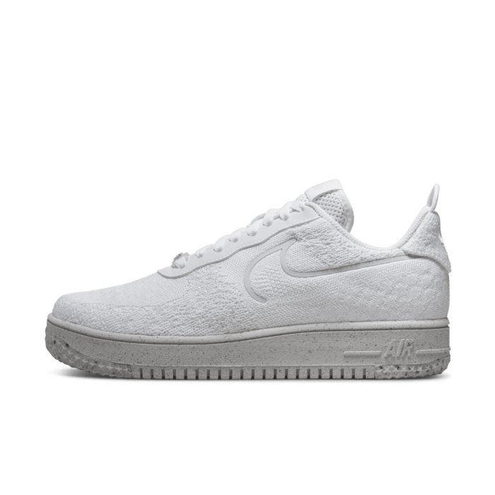 Nike Air Force 1 Low Crater Flyknit White Platinum Tint DM0590-100
