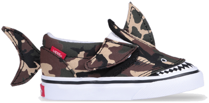 camo vans black