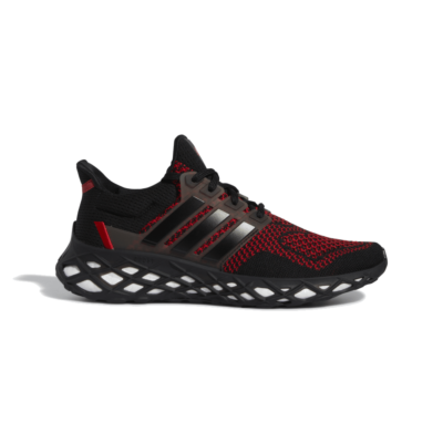 adidas Ultra Boost Web DNA Core Black Vivid Red GY8091