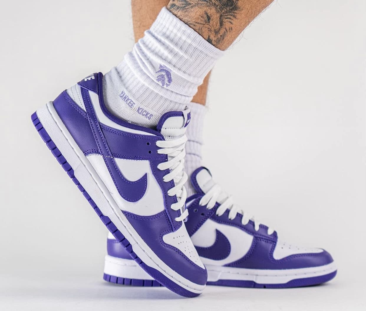 Nike Dunk Low Court Purple DD1391 104 Release Date On Feet 3 