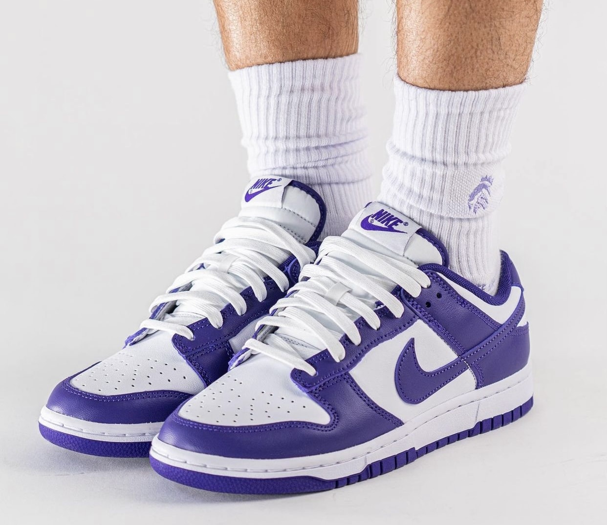 Nike Dunk Low Court Purple DD1391 104 Release Date On Feet 1 