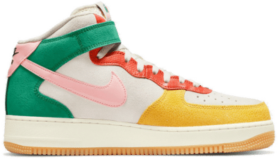 Nike Air Force 1 Mid NH Coconut Milk / Bleached Coral / Vivid Sulfur DR0158 100