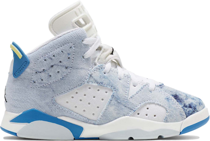 Jordan 6 Retro Washed Denim (2022) (PS) DX6176-100 | Wit