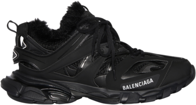 Balenciaga Track Fake Fur Black (W) 668555W3CQ11000
