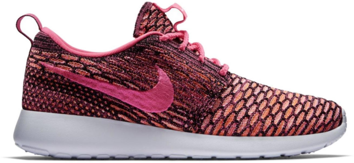 Nike Roshe Run Flyknit Pink Pow (GS) 704927-004