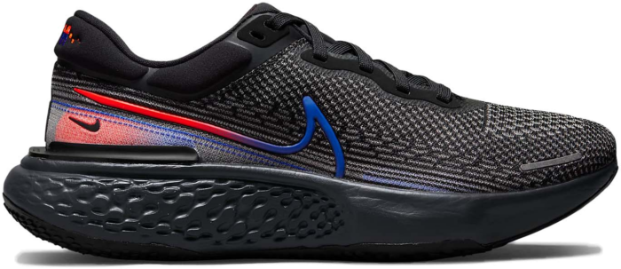 Nike ZoomX Invincible Run Flyknit Black Bright Crimson Racer Blue DO6382-001