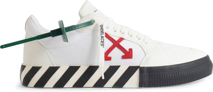 OFF-WHITE Vulc Low Leather White Black SS22