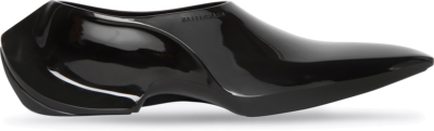 Balenciaga Space Shoe Shiny Black 689242W0FOC1000