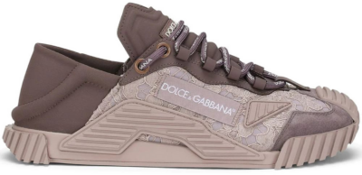 Dolce & Gabbana NS1 Low Top Beige Brown Lace (W) CK1837AX37280328