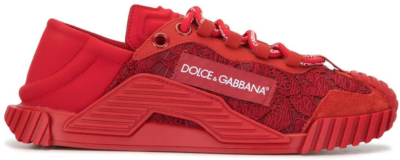 Dolce & Gabbana NS1 Low Top Red Lace (W) CK1754AX37280304