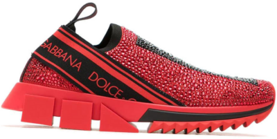 Dolce & Gabbana Sorrento Slip On Red Crystal (W) CK1644AZ28489854