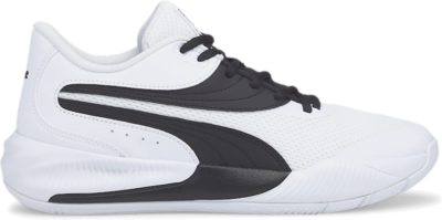 Women’s PUMA Triple Basketball Shoe Sneakers, White/Black 376640_05
