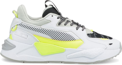 PUMA Rs-Z Visual Effects Youth s, White/Black/Yellow Alert 383153_02