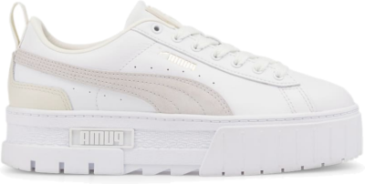PUMA Mayze Women’s Sneakers, White White,Nimbus Cloud,Gold 381983_13