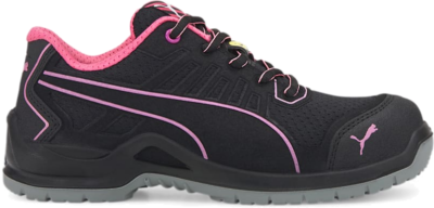 PUMA Fuse Tc Pink Wns Low S1P Esd Src Safety Women, Black/Pink 933478_01
